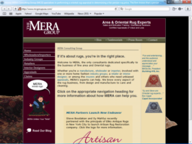 Example of Corporate Services Business Consulting corporate website design