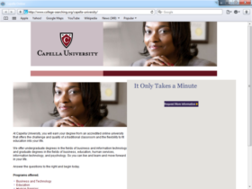 Example of Education Higher Education and Colleges Web Site Designers