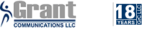 Grant Communications LLC logo; Home for web design, SEO and internet marketing.