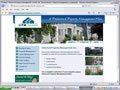 Real estate property management web site design