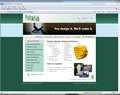 Example of web page design